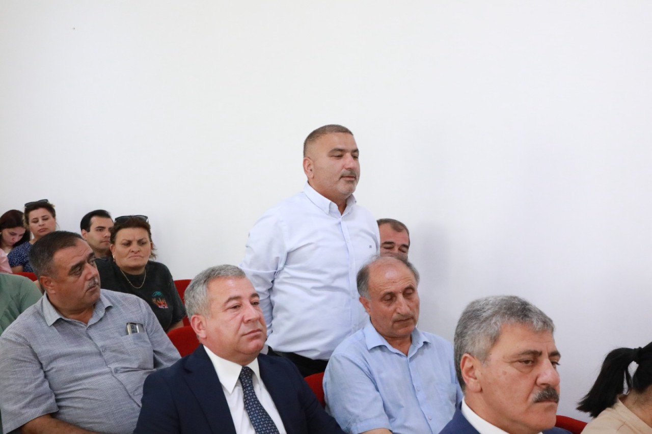 Adil Əliyev Zığda sakinlərlə görüşdü - FOTOLAR